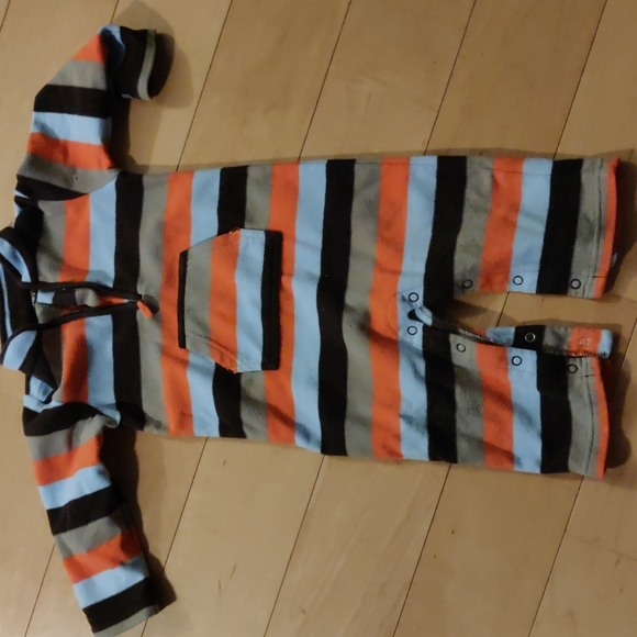 Bundle of 5 Carter's 18-month long sleeves bodysuit.  Sleep and Play. - Picture 2 of 11